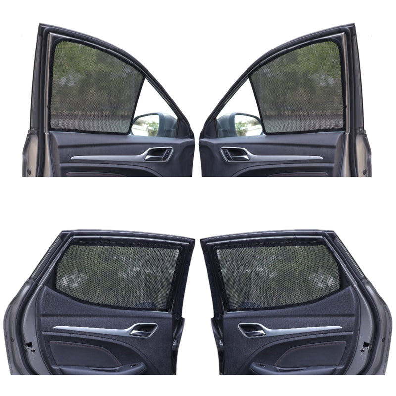 Neodrift 'NeoShade' Magnetic Car Sunshades for Honda Amaze (Set of 4pcs.)