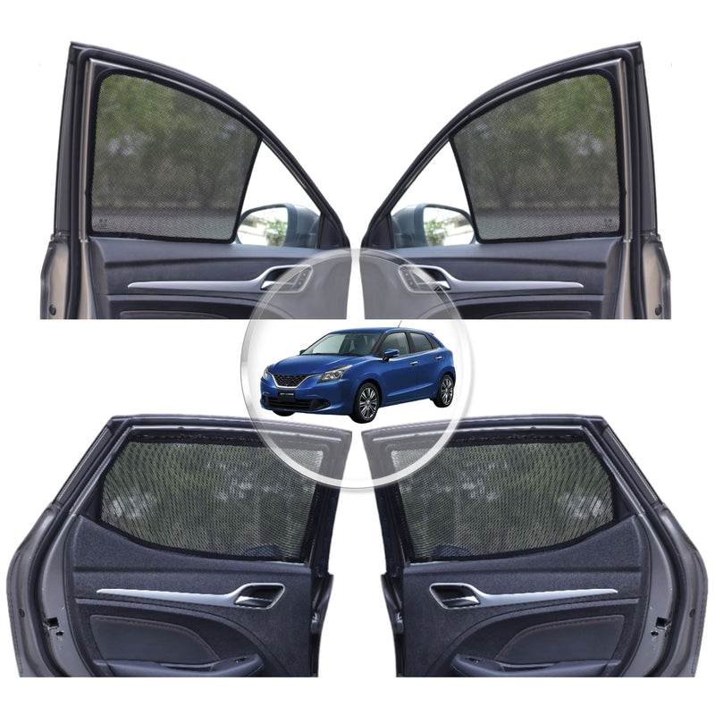 Neodrift 'NeoShade' Magnetic Car Sunshades for Maruti Suzuki Baleno (Set of 4pcs.)