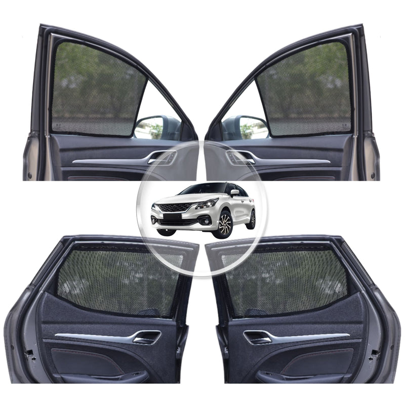 Neodrift 'NeoShade' Magnetic Car Sunshades for Maruti Suzuki Baleno (Set of 4pcs.)