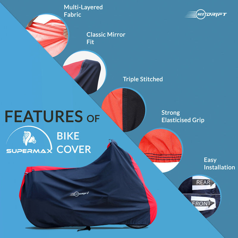 Neodrift Bike Cover for Hero Passion PRO i3s