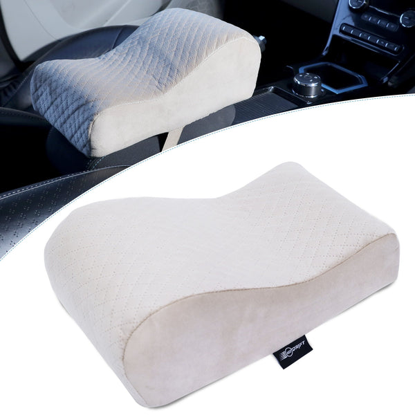 Neodrift 'ArmEase' Soft Elbow Support Cushion - Universal Car Armrest-#Color_Beige