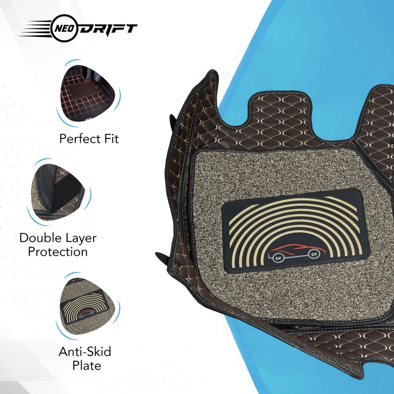 Neodrift - Car 7D Floor Mats for Ford Endeavour-