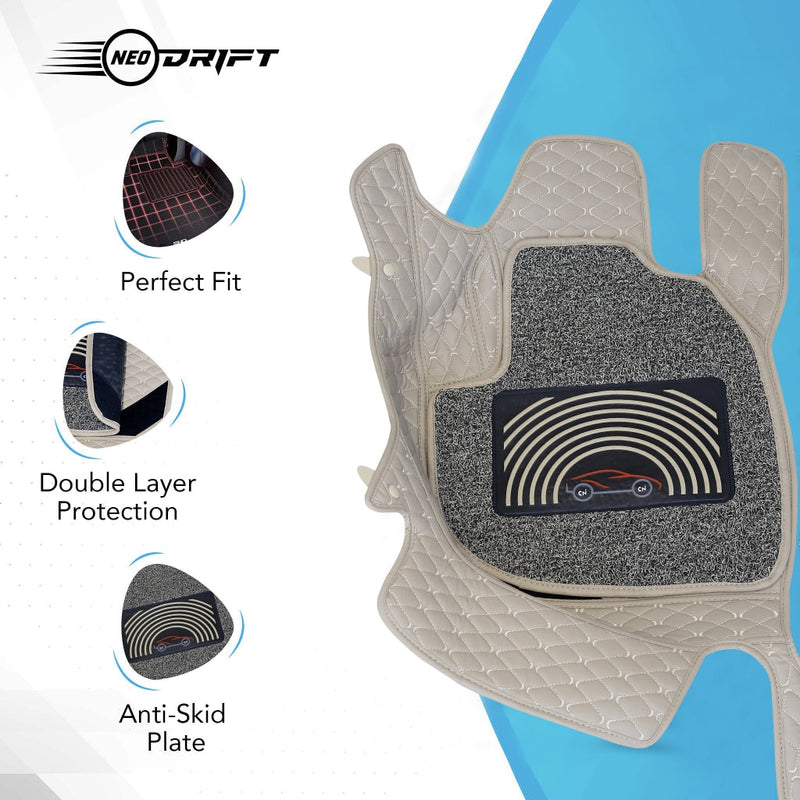 Neodrift - Car 7D Floor Mats for Ford Endeavour-