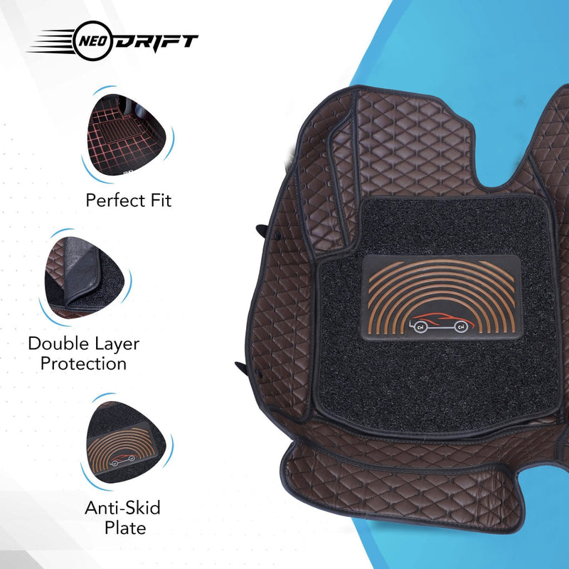 Neodrift - Car 7D Floor Mats for Honda Amaze-