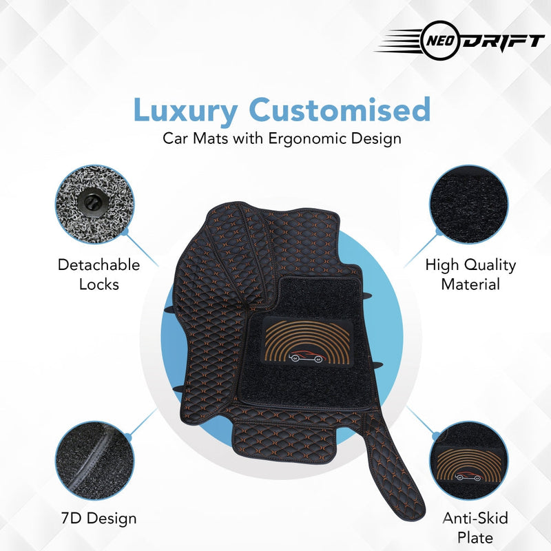 Neodrift - Car 7D Floor Mats for Hyundai Exter-