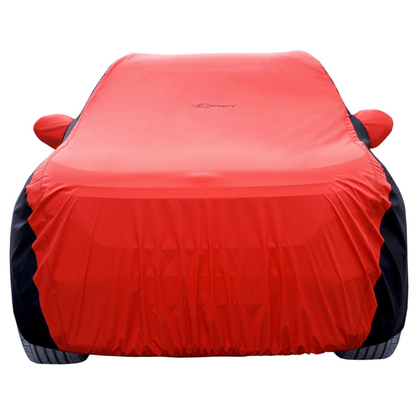 Neodrift® - Car Cover for Mahindra Be-6e-#Material_SuperTech (₹6499/-)#Color_Red+Black