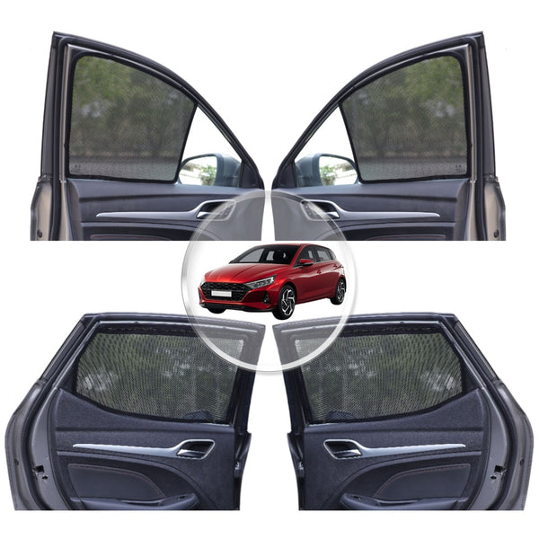 Neodrift 'NeoShade' Magnetic Car Sunshades for Hyundai i20 (Set of 4pcs.)