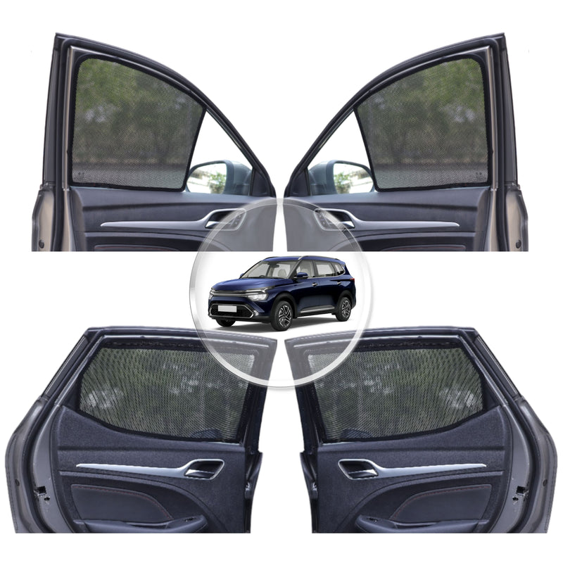 Neodrift 'NeoShade' Magnetic Car Sunshades for Kia Carens (Set of 6pcs.)