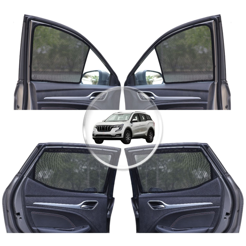 Neodrift 'NeoShade' Magnetic Car Sunshades for Mahindra XUV 700 (Set of 6pcs.)