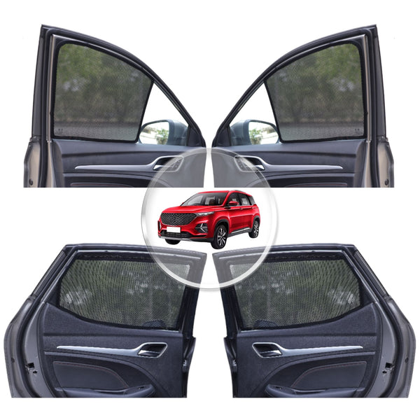 Neodrift 'NeoShade' Magnetic Car Sunshades for MG Hector | Hector Plus (Set of 6pcs.)