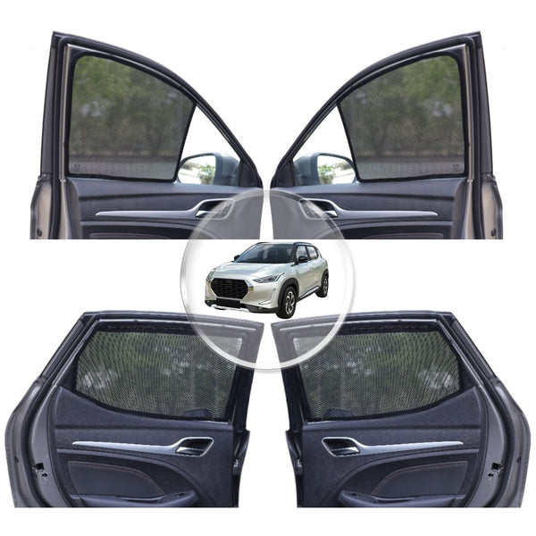 Neodrift 'NeoShade' Magnetic Car Sunshades for Nissan Magnite (Set of 4pcs.)