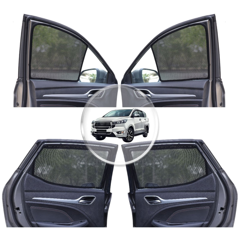 Neodrift 'NeoShade' Magnetic Car Sunshades for Toyota Innova Crysta (Set of 6pcs.)