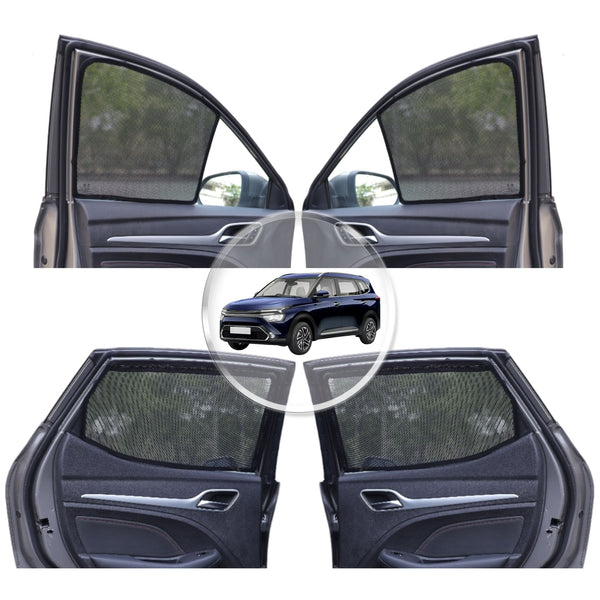 Neodrift 'NeoShade' Magnetic Car Sunshades for Volkswagen Virtus (Set of 4pcs.)