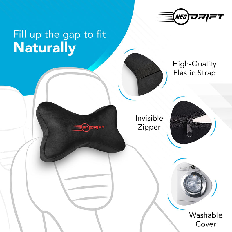 Neodrift Neck Cushions for Neck Support in Car/Office Seat