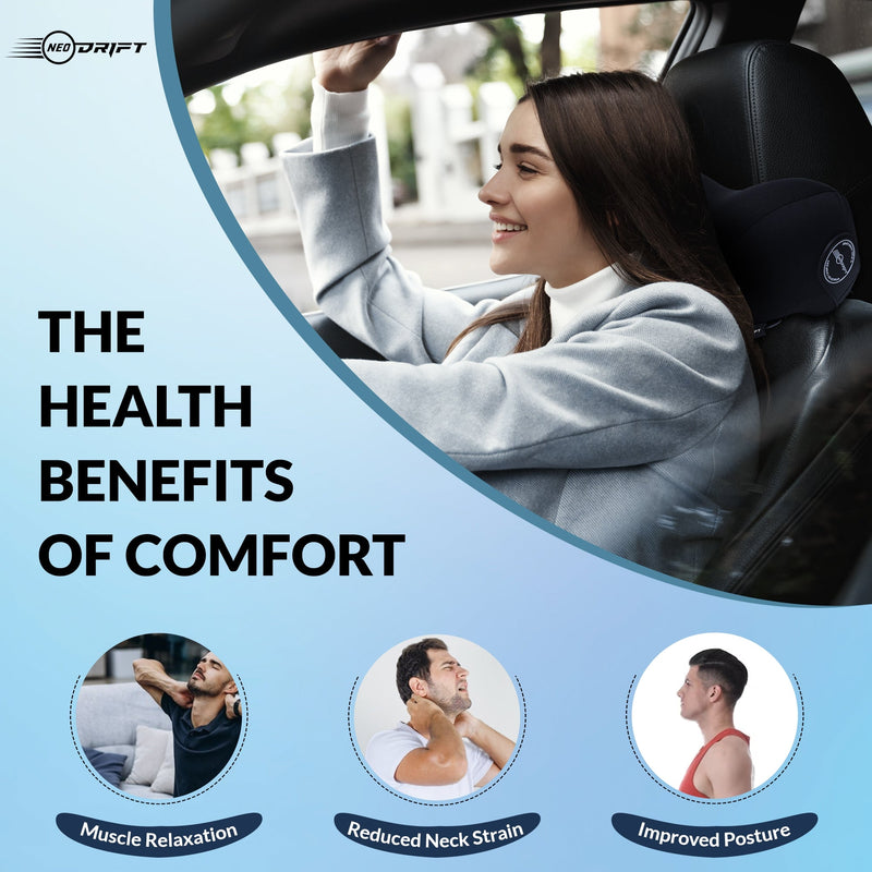 Neodrift Neck Cushions for Neck Support in Car/Office Seat