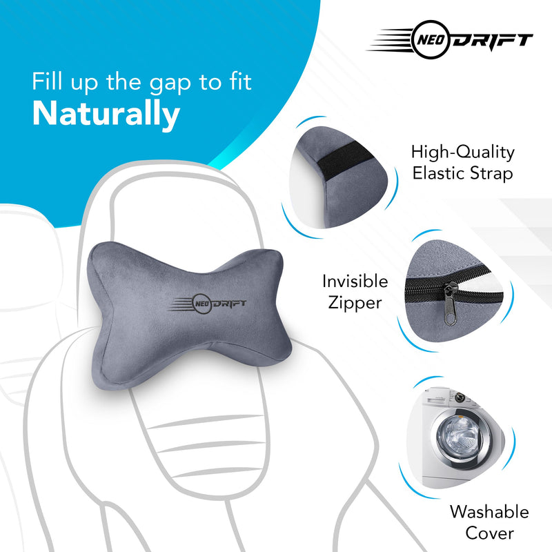 Neodrift Neck Cushions for Neck Support in Car/Office Seat