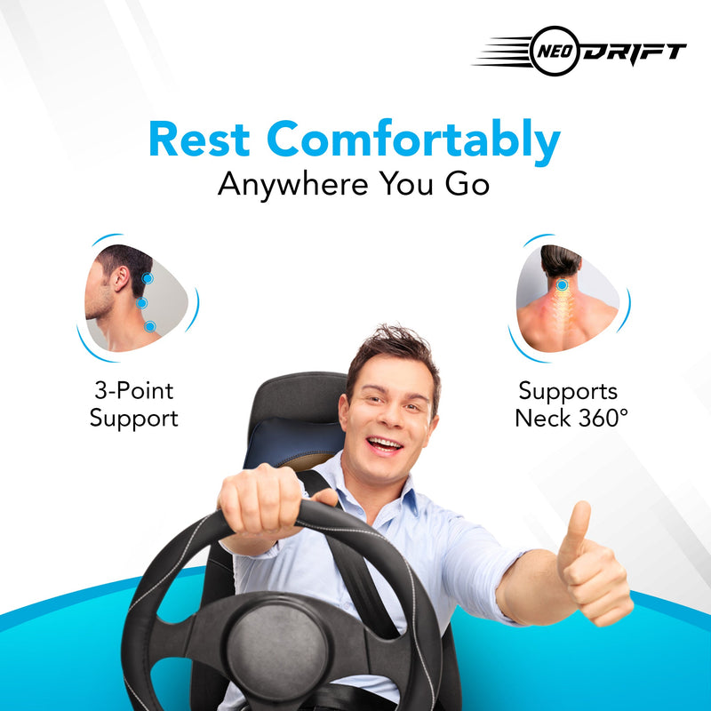 Neodrift Neck Cushions for Neck Support in Car/Office Seat