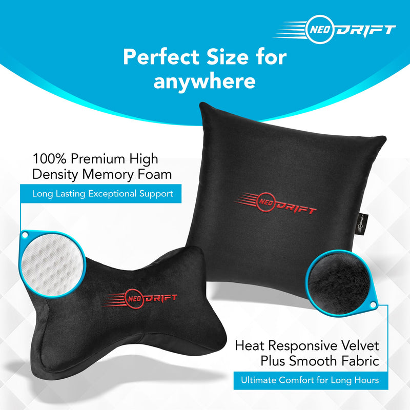 Neodrift Neck Cushions for Neck Support in Car/Office Seat