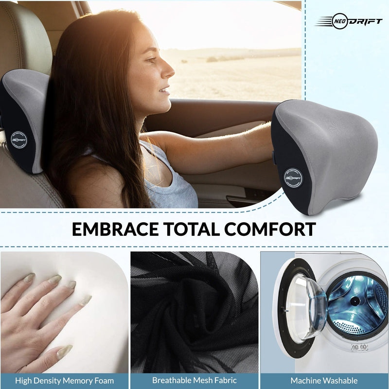 Neodrift Neck Cushions for Neck Support in Car/Office Seat