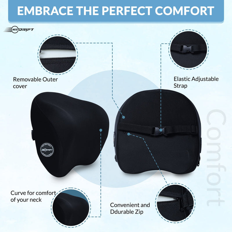 Neodrift Neck Cushions for Neck Support in Car/Office Seat