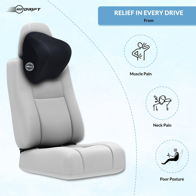 Neodrift Neck Cushions for Neck Support in Car/Office Seat