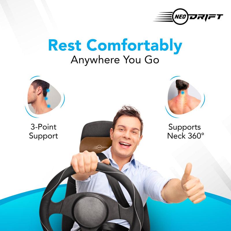 Neodrift Neck Cushions for Neck Support in Car/Office Seat