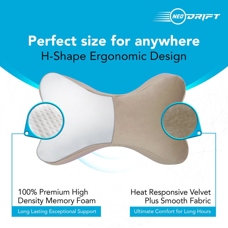 Neodrift Neck Cushions for Neck Support in Car/Office Seat