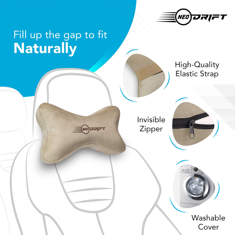 Neodrift Neck Cushions for Neck Support in Car/Office Seat