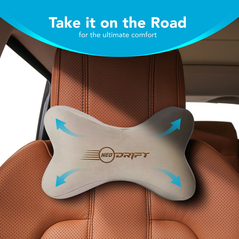 Neodrift Neck Cushions for Neck Support in Car/Office Seat