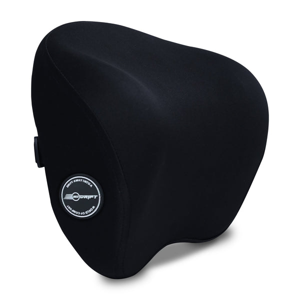 Neodrift® Neck Cushions for Neck Support in Car/Office Seat-#Style_CurveNeck Pro (1 Pc.)#Color_Black CN Pro