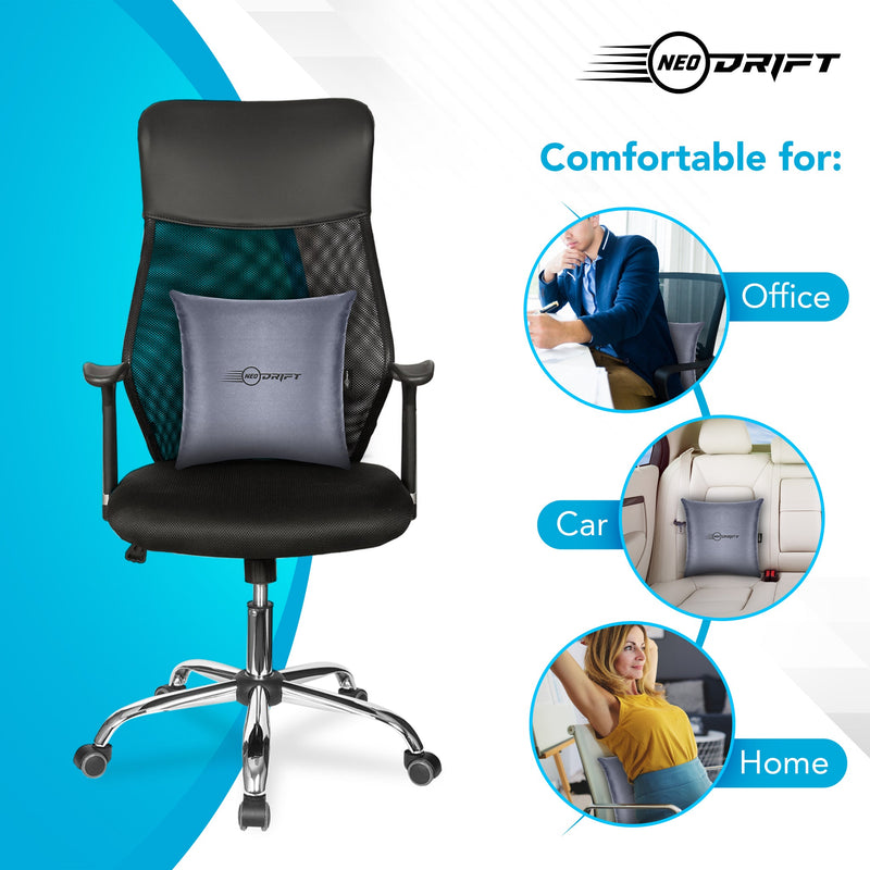 Neodrift Orthopaedic Back Cushions for Back Support in Car/Office/Home Seat